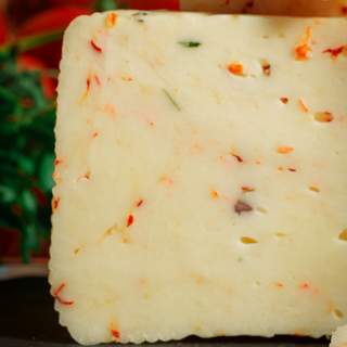 Formaggio misto tris rucola-olive-peperoncino